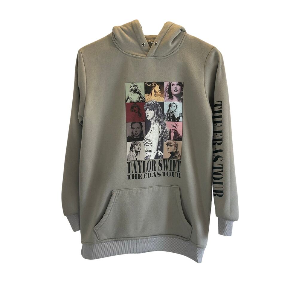 Taylor swift eras tour grey sweatshirt small music concert collection